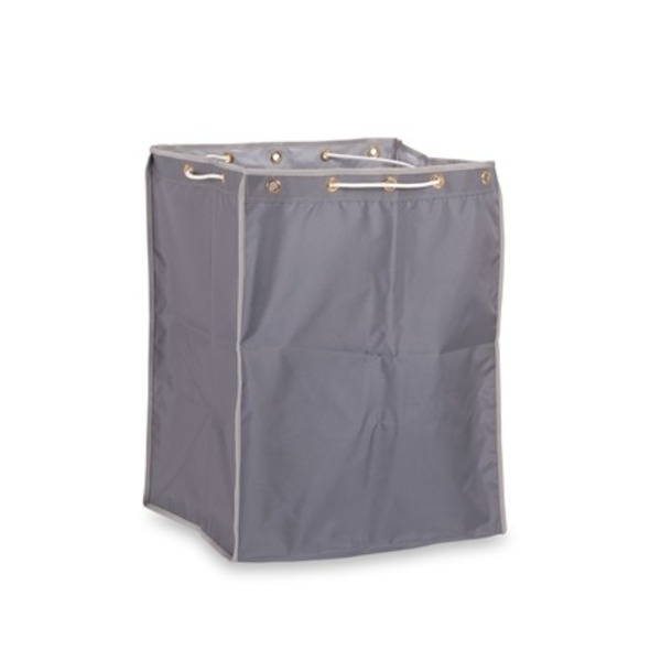 (まとめ) 本体別売 BM ダストカー 運搬カート用 替袋E 灰 小 ナイロン製×2セット ダストカート用 集積カート用