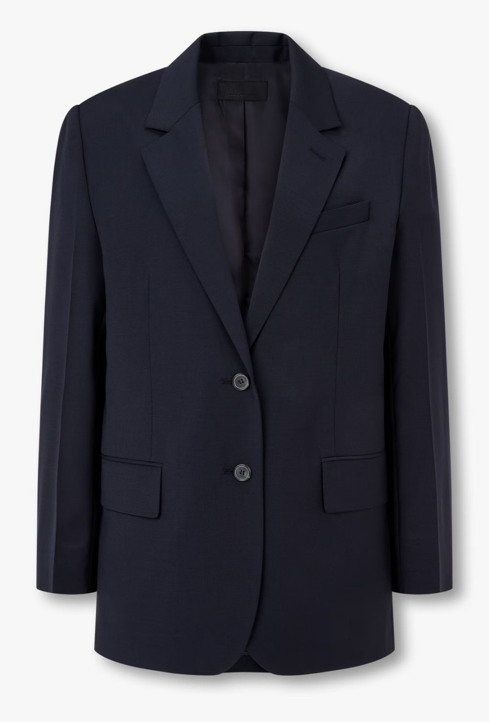 ノッチ ト ラペル ミディ シングル ジャケット