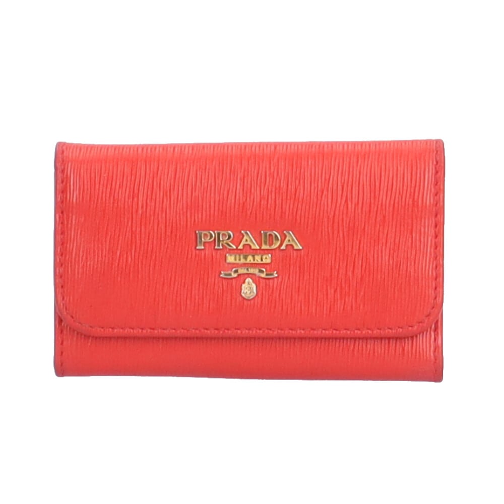 プラダ キーケース レザー 1PG222 PRADA 中古