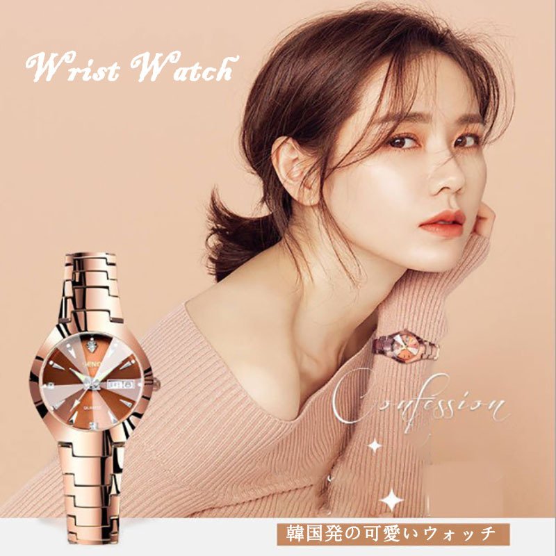 腕時計 レディース 防水 ウォッチ メンズ 安い 50m防水 軽量 おしゃれ シンプル 人気 アクセ New Tsa All