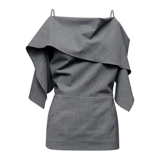 MM6 MAISON MARGIELA Women Tops M35733 S52NC0358 860M GREY