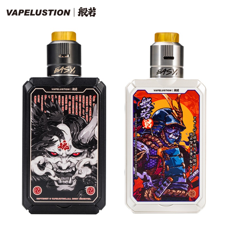 【メガ割タイムセール】般若 HANNYA MOD 230W二代 電子タバコ 般若ベイプ カートリッジ付　べイプ アトマイザー クリアロ スターターキット 禁煙グッズ 充電式
