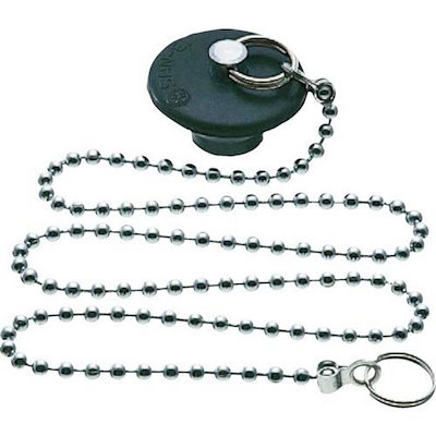 他サイト： 三栄水栓製作所 SANEI PH27-31 バス用W式クサリ付ゴム栓 PH2731の商品画像