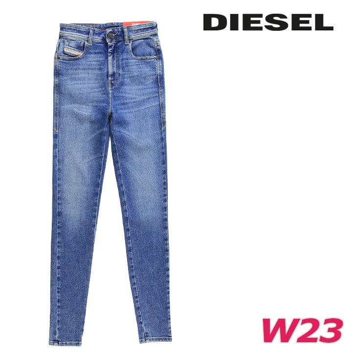 ジーンズ デニム パンツ レディース 1984-SLANDY-HIGH ヴィンテージウォッシュ加工 スーパーストレッチ die-l-p-f8-629