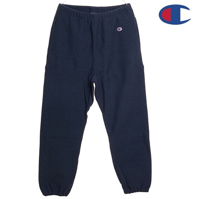 チャンピオン Champion メンズ リバースウィーブ ロングパンツ [C3-W205] ボトムス スウェットパンツ ジョガーパンツ DARK-NAVY