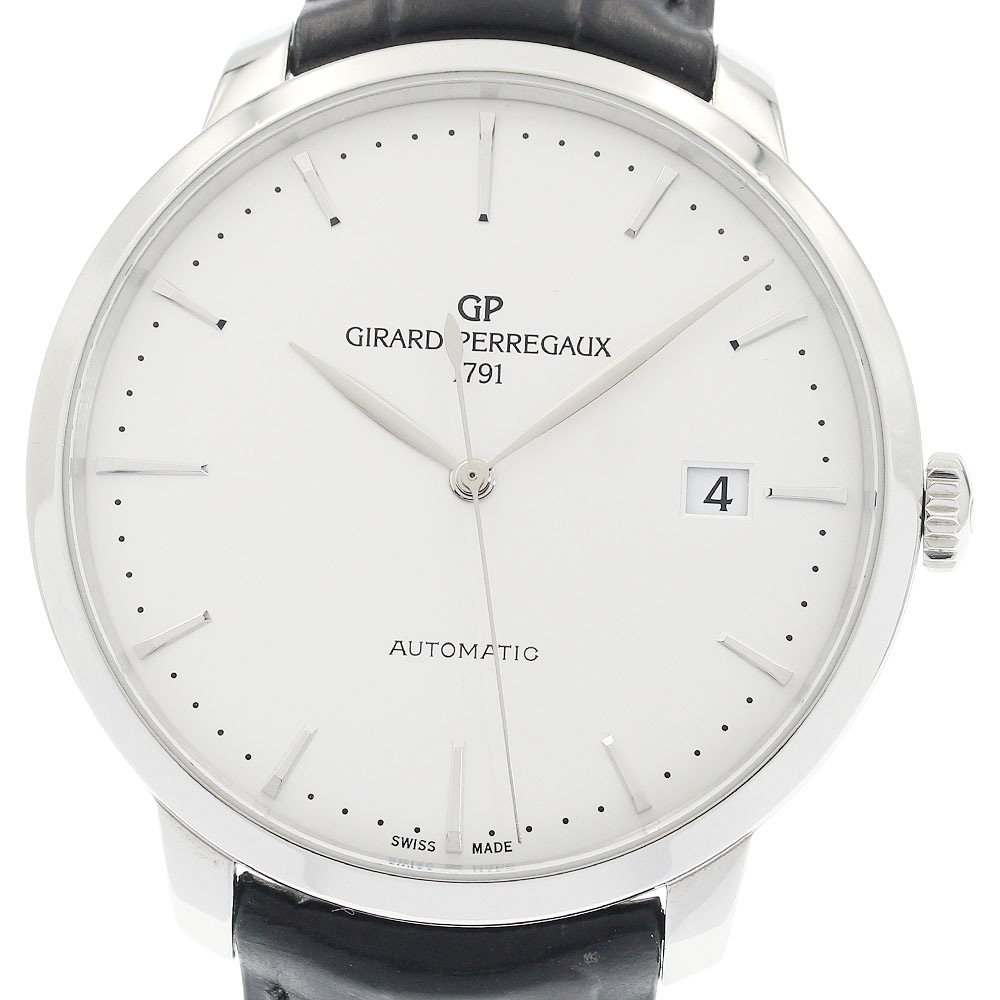 ジラール・ペルゴ GIRARD PERREGAUX 49551 1966 デイト 自動巻き メンズ 良品 _934309【中古】