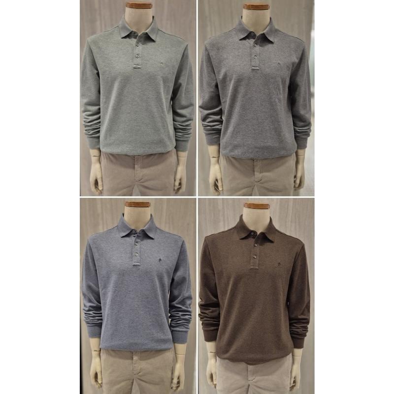 2025FW 男性 メランジ カラー ティエリー Tシャツ ZF4T1203 4種択1