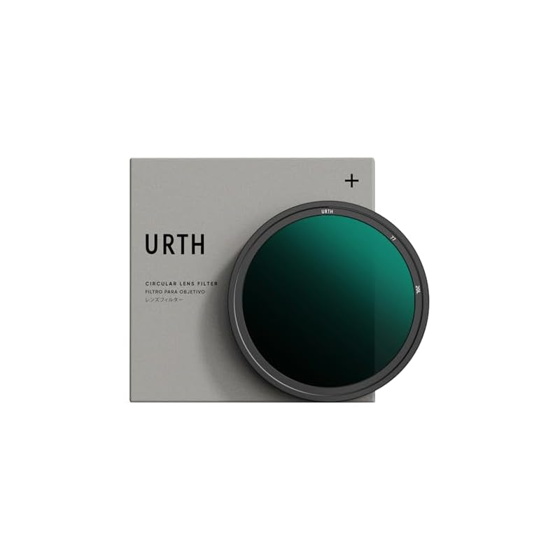 Urth 77mm 偏光(CPL) + ND64 レンズフィルター(プラス+)