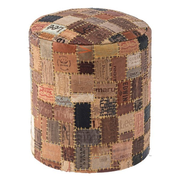 ラウンドスツール ブラウン 約直径38×高さ44cm FAB-006 9,017円