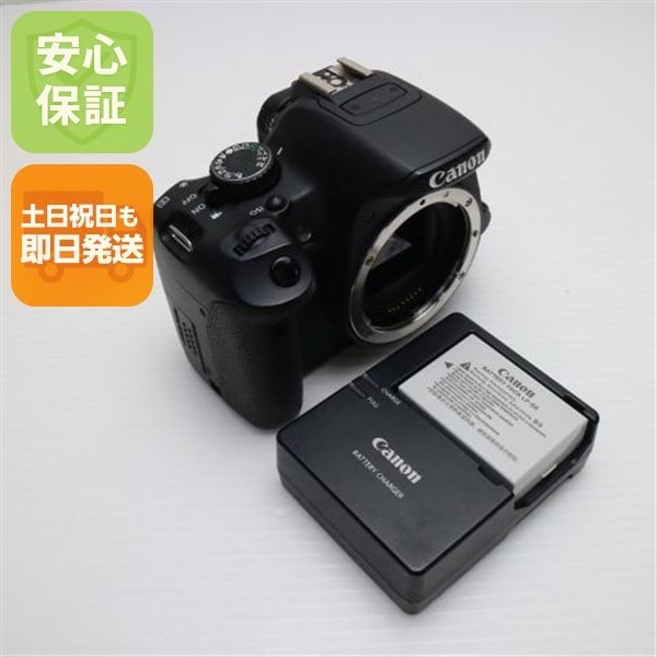 美品 EOS Kiss X6i ブラック ボディ デジ1 Canon 258