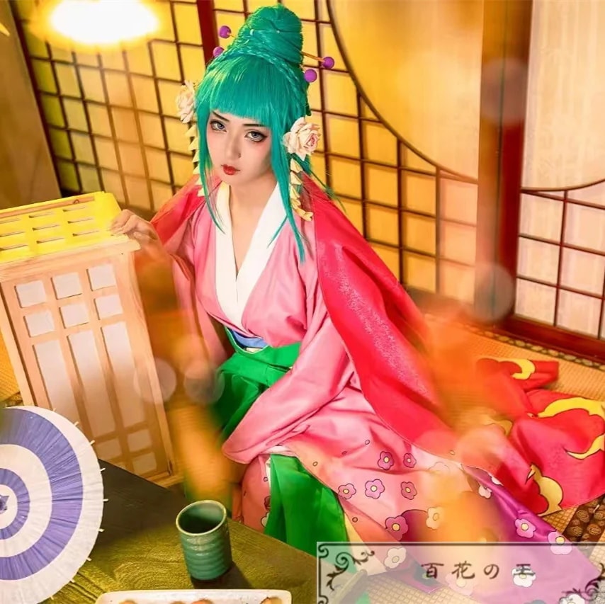 ワンピース ワノ国 小紫 光月日和 コスプレ衣装 コスチューム