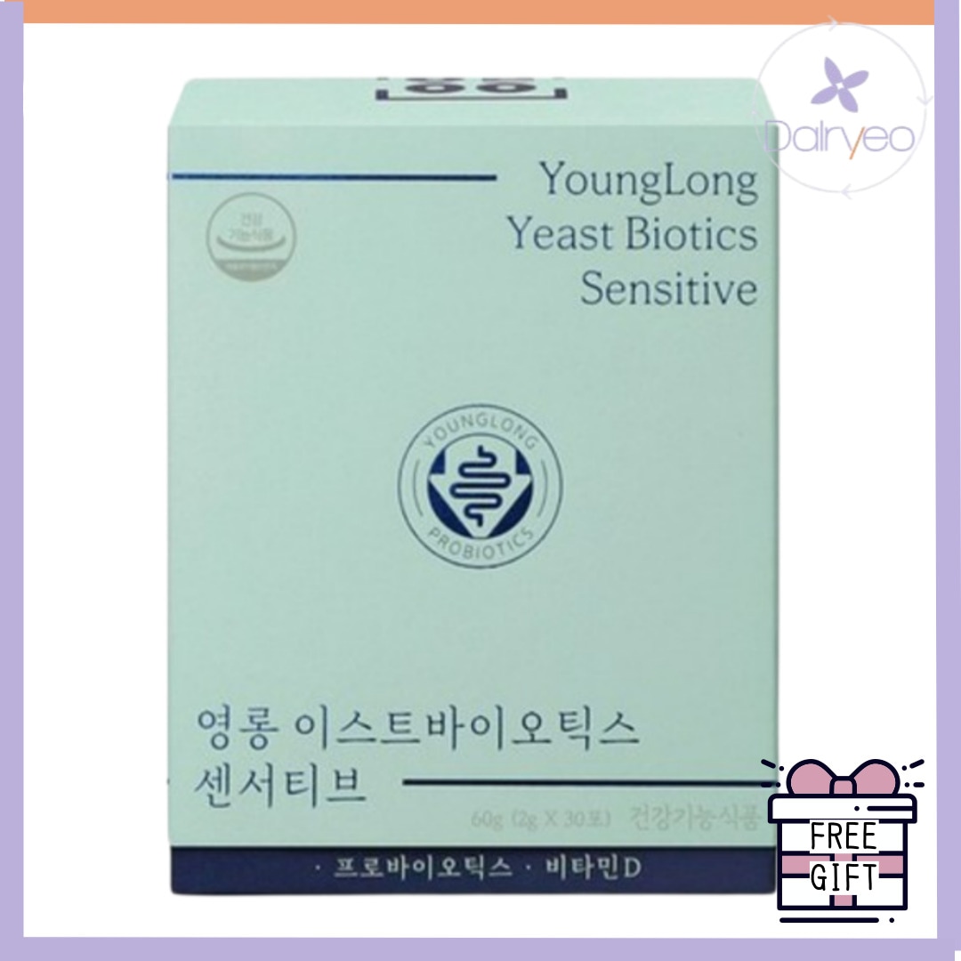 【チャンナラpick】イーストバイオティクス センシティブ乳酸菌 低フォードマップ認証 フリーのない敏感なチャン プロバイオティクス60g1個(30包) 韓国食品 乳酸菌 敏感な腸 腸の健康 ビタミン