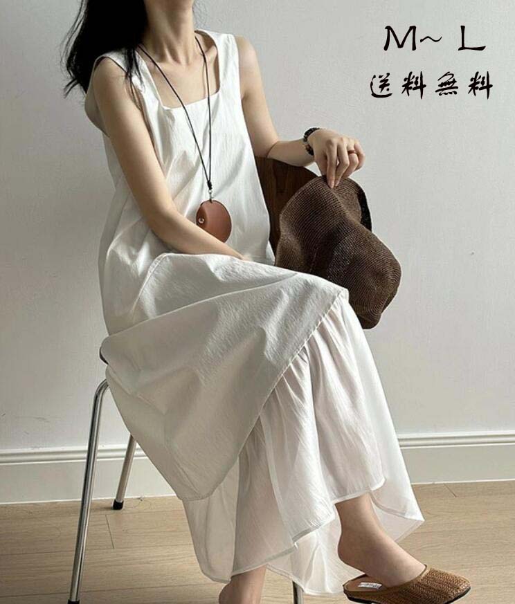[新発売]ワンピース レディース体型カバー ハイウエスト涼しい 薄手 柔らか ひんやり 大人 人気 プレゼント通勤　半袖ゆったり OL 着痩せ　ロングワンピお出かけ 通勤 通学 20代 30代 40代