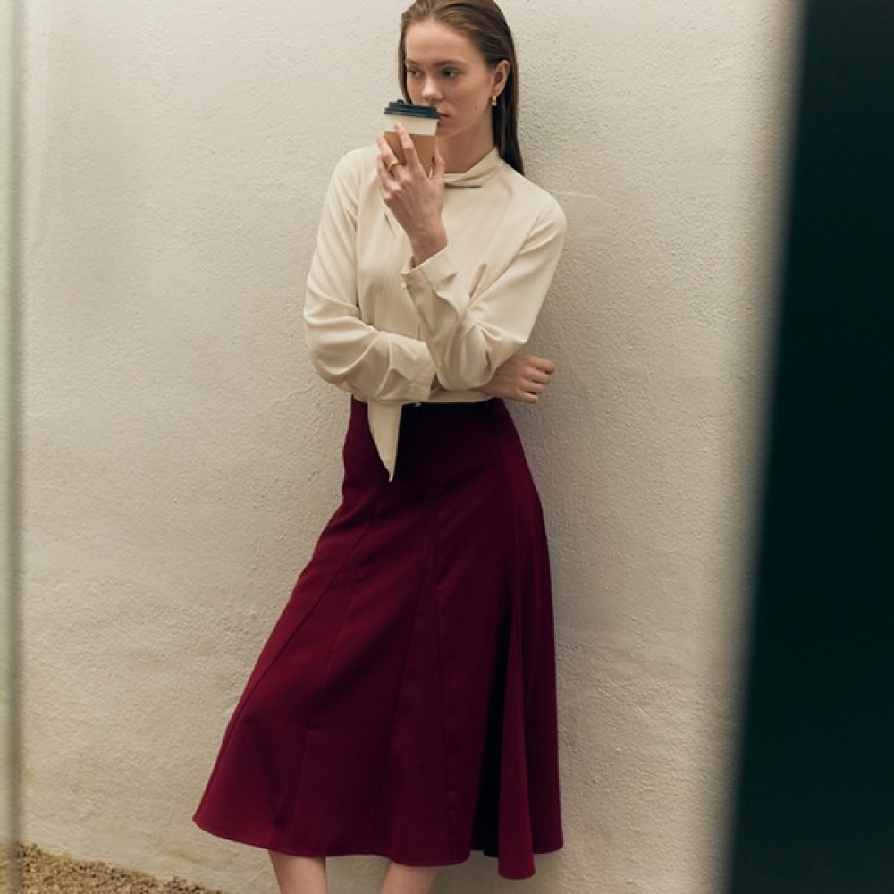 (エスソレジア) S ソレシアパネルフレアスカート SOO9ZSK010