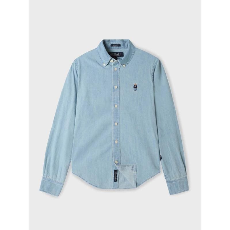 スティーブデニムシャツ（スリムフィット）(WHYJF4933F)