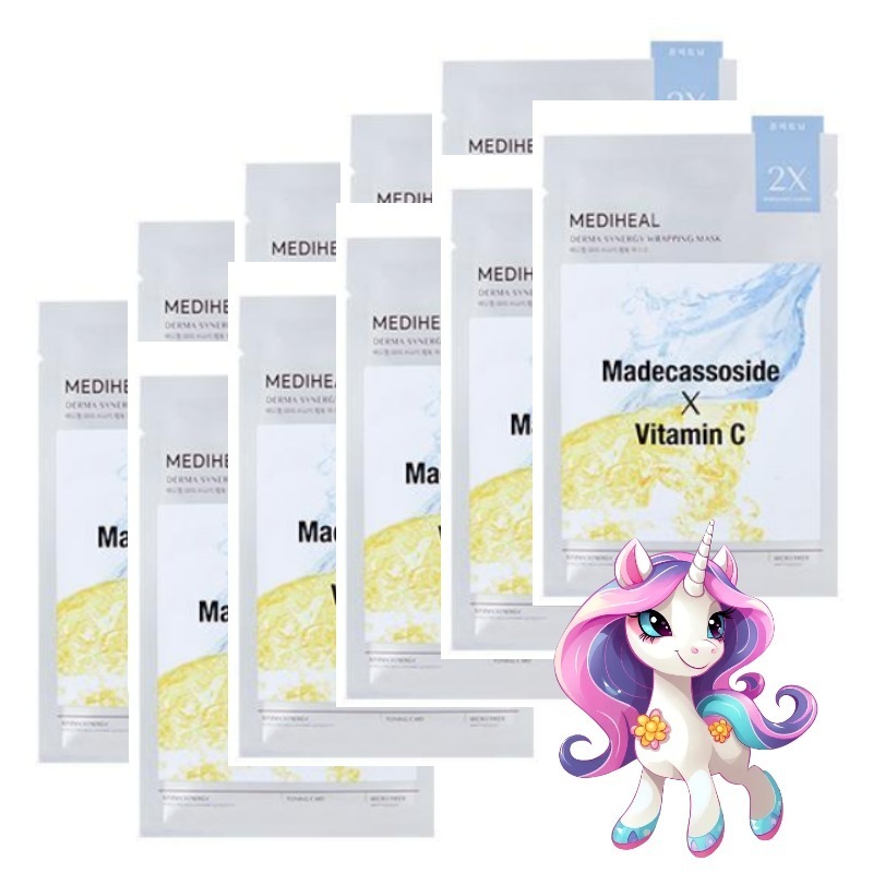 [NEW] ダーマシナジー ラッピング マスク 跡付きトーニング 10枚