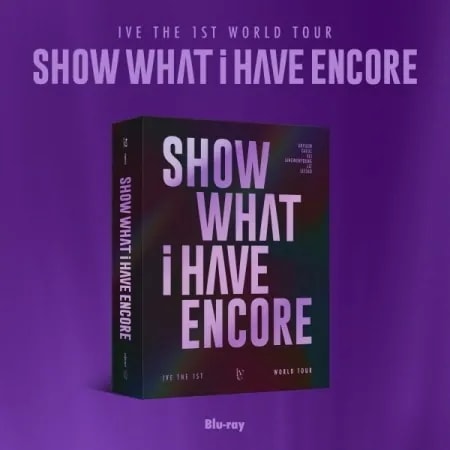 (Blu-ray) IVE THE 1ST WORLD TOUR [SHOW WHAT I HAVE - ENCORE]アイヴ 公式グッズ