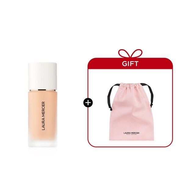 laura mercier リアルフローレスファンデーション セットA 【贈呈品なくなり次第贈呈終了】