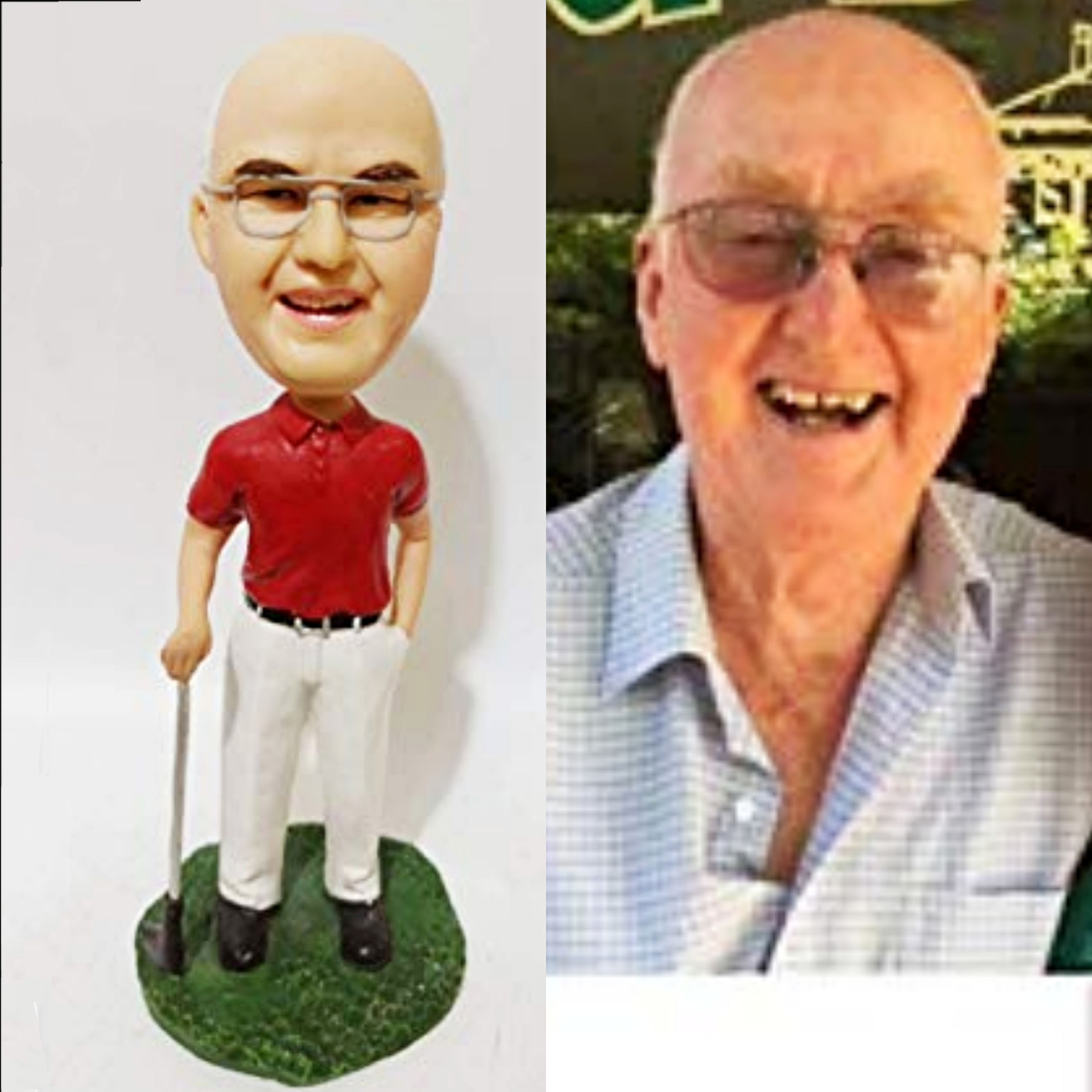 【オーダーメイド】3D肖像画 似顔絵 写真 人形 フィギュア 祖父母 記念日 誕生日 還暦 退職 敬老の日 プレゼント