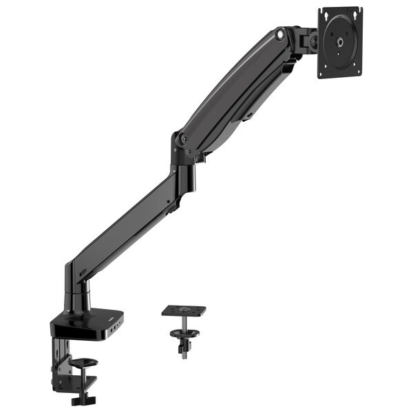 HUANUO HNSS35B ブラック ガススプリング式モニターアーム 13-34インチサイズモニター対応 シングル画面 55,500円