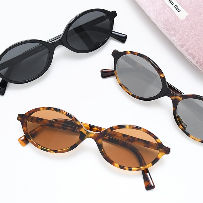 アイウェア リガード サングラス MU 04ZS レディース グレー ブラウン ブラック ロゴ UVカット 38,610円