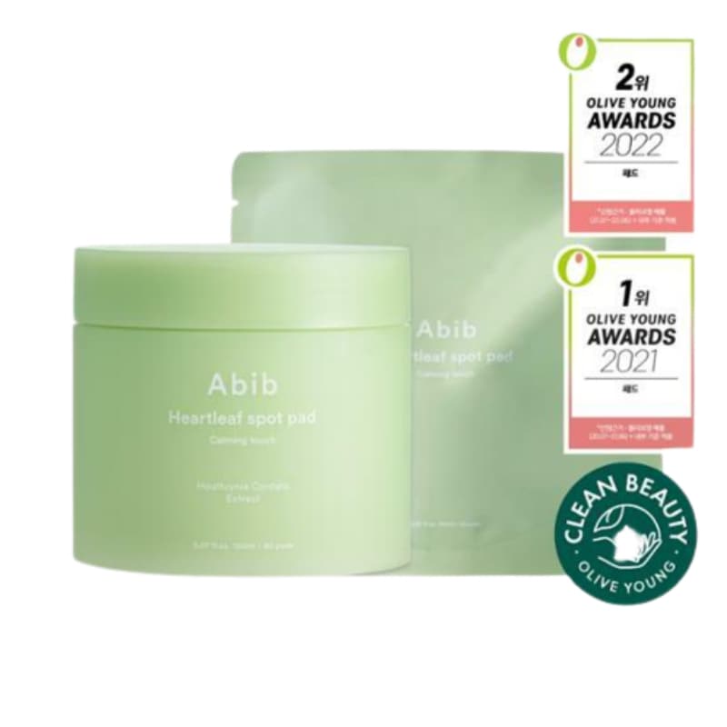 [チョンユミPICK] アビーブ ドクダシソウ スポットパッド カーミングタッチ詰替企画 (80枚+詰め替え80枚)