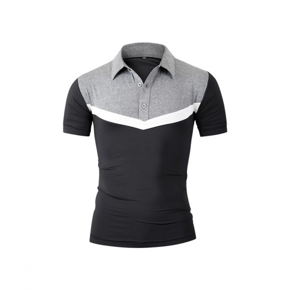 (ハリソン) ゴルフウェア Vカラーショートスリーブカラティ NGDC1136 4,724円