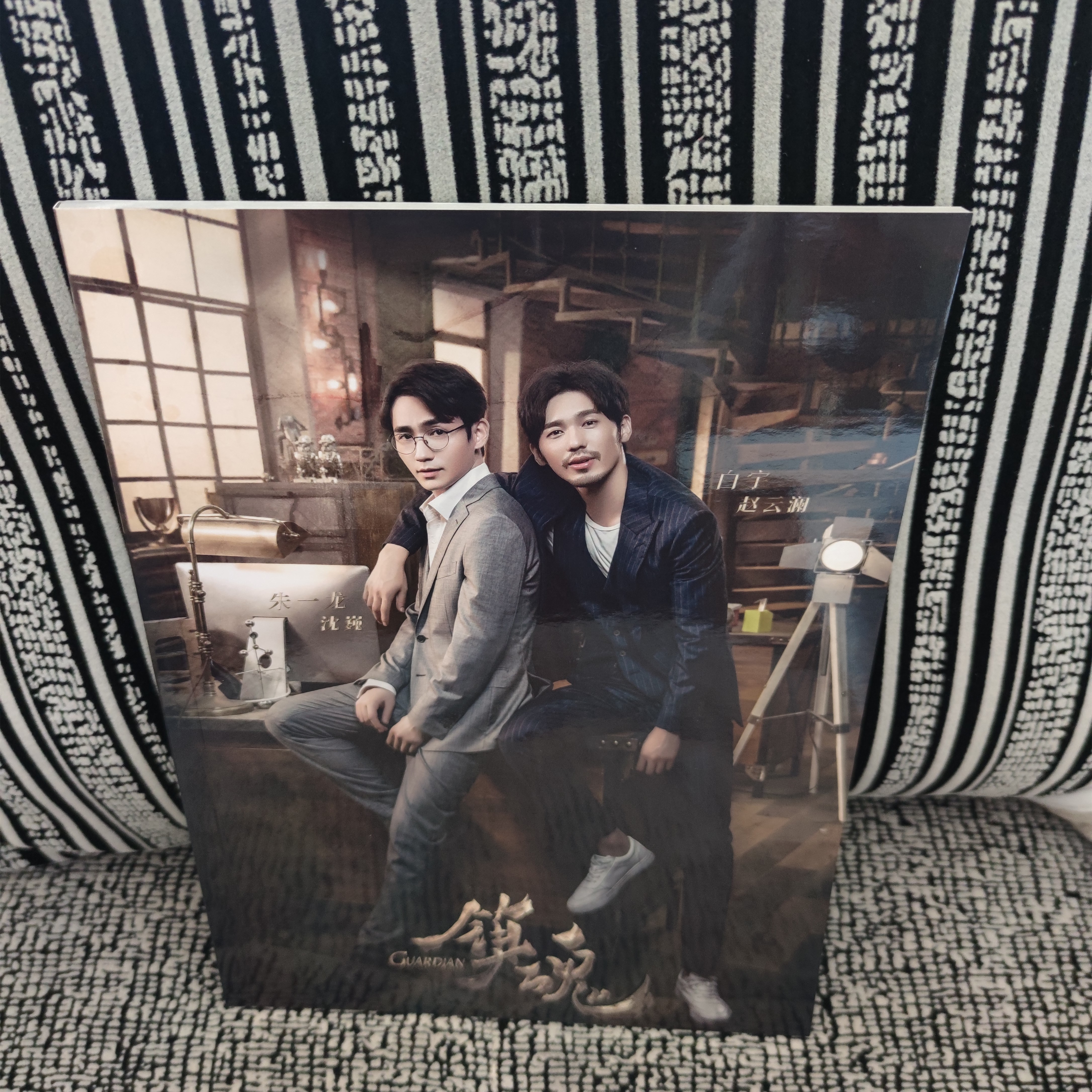 中国ドラマBL『鎮魂 （Guardian）チンコン』沈巍 趙雲瀾 朱一龍 白宇 バイユー チューイーロン ファンブック 画集 A4写真集52p ポスター10枚 写真30枚 グッズセット