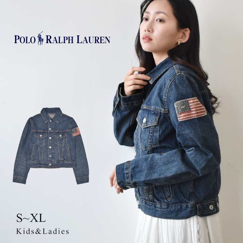 PLDENIM TRUCKER JACKET OW DENIM 323701282 レディース メンズ アウター Gジャン 上着 羽織り デニム 長袖 ブランド ロゴ シンプル