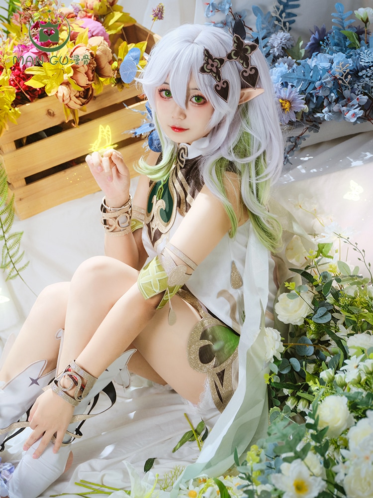 原神 ナヒーダ コスプレ 衣装 三分妄想 高級 - コスプレ