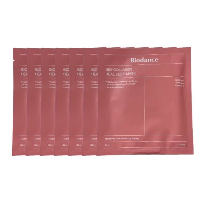 バイオコラーゲンリアルディープマスク 7枚入り（エイジングケア／高密着／韓国コスメシートマスク）