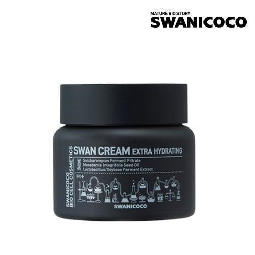 [SWANICOCO] Extra Hydrating SWAN Cream Black White 50ml