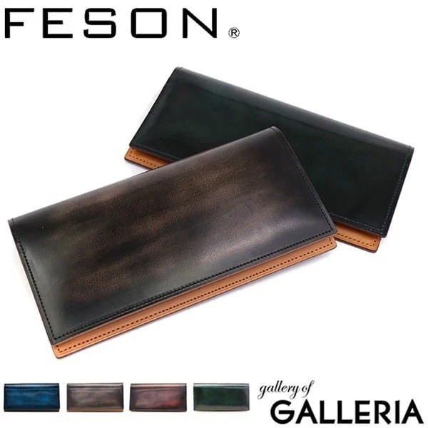 FESON 財布 フェソン 長財布 アドバン切目ファスナー付束入 メンズ レザー 本革 小銭入れあり TB01-003