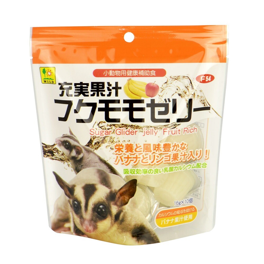 （まとめ買い）三晃商会 充実果汁フクモモゼリー 小動物用フード [x12]