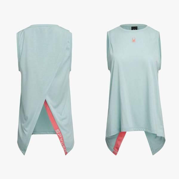 女性トレーニングレイヤードスリーブレス SPHFCNSL252WLMT 710289