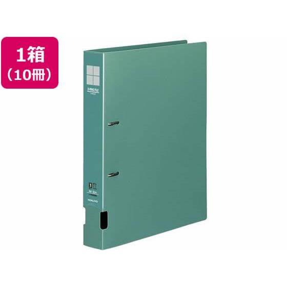 インターグレイ Dリングファイル A4タテ とじ厚30mm 緑 10冊 コクヨ ﾌ-FD430NG