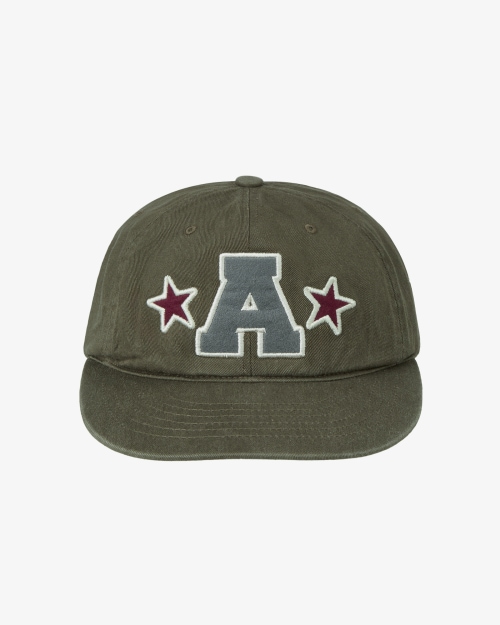 【AEAE】 WASHED CAPITAL LOGO CAP [KHAKI] キャップ 正規品