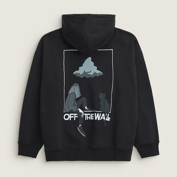 [アーティストコレクション Vans X Hanai GFX フーディ ブラック VN000TRJBLK