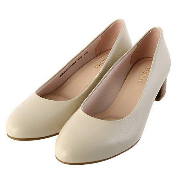 女性パンプス 4CM(EQCSHP503IV) (P003746440)