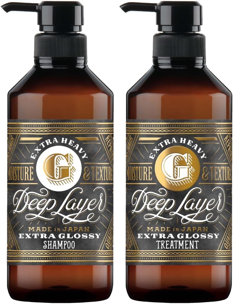 ディープレイヤーExG シャンプー トリートメント セット【ペアーの香り】ボトルセット ダメージケア ボリュームダウン パサつき (本体/500mL+470g)