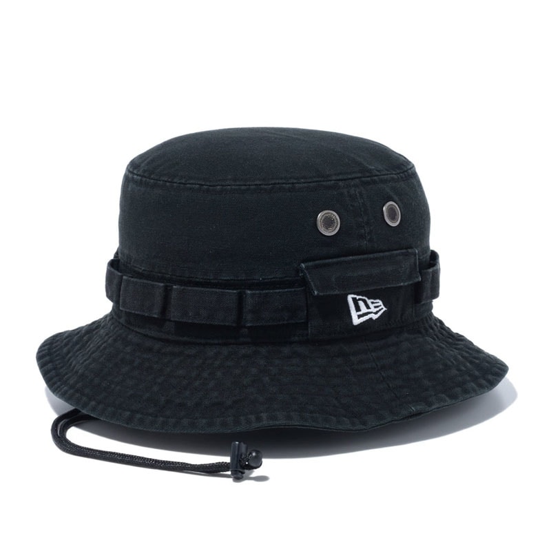 NEWERA(ニューエラ) ADVENTURE WASHED DUCK BLK WHT 25J ウェア キャップ 14524834