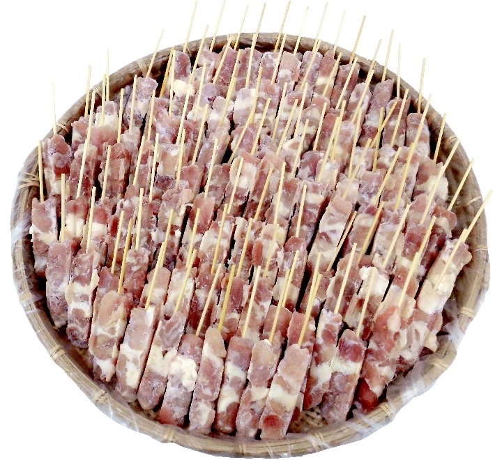 国産若鶏 =鶏もも串= 約30g x100本 約3kg