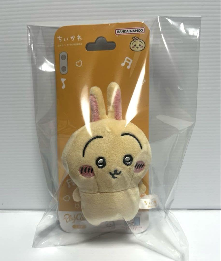 ちいか PlayCharm うさぎ ぬいぐるみ スマホスタンド 約H100×W80×D50mm グッズ 02