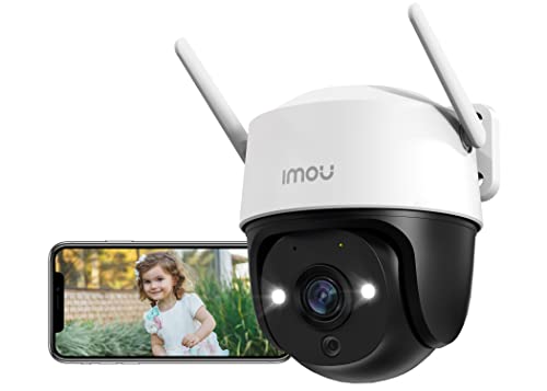 2MP 防犯カメラ 屋外 ワイヤレス wifi 無線 監視カメラ 遠距離暗視 自動追跡 200万画素 夜間カラー撮影