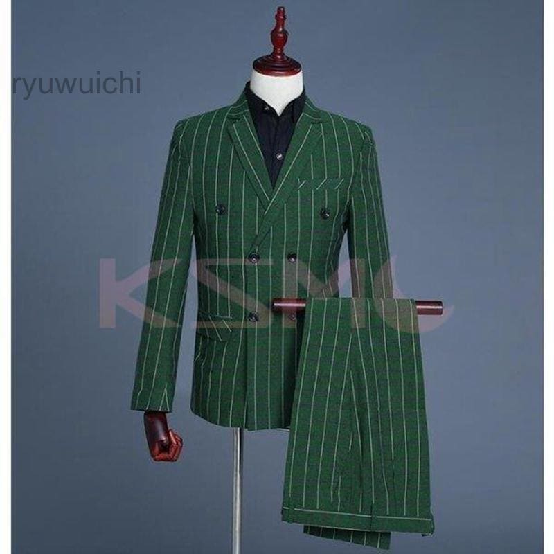 スーツ メンズ 点セット 演出服 ダンス衣装 チェック柄 上下セット タキシード カラオケジャケット ステージ衣装 パーティー 結婚式