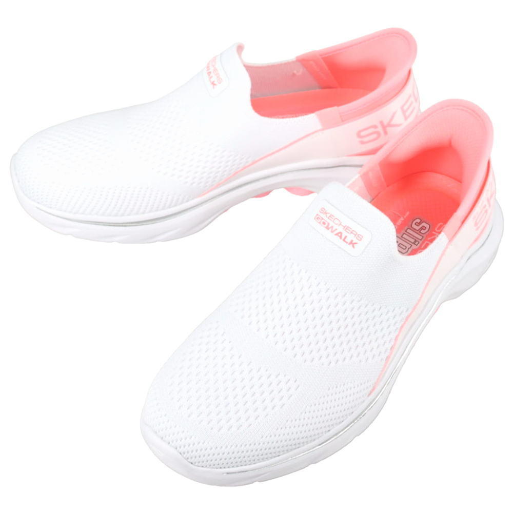 正規品 スリップインズ ゴーウォーク 7 ミア GO WALK 7 MIA ホワイト/ピンク 125231 WPK