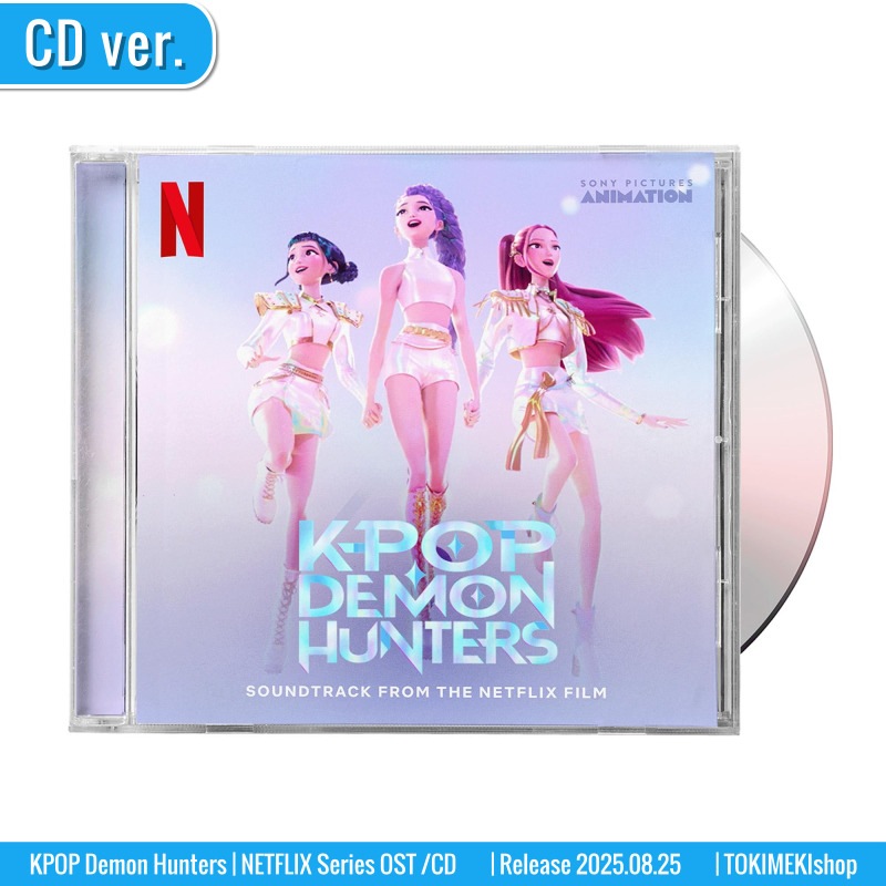 CD Ver. KPOP Demon Hunters From The Netflix Series OST /Feat. TWICE ジョンヨン, ジヒョ, チェヨン +Shop Gift