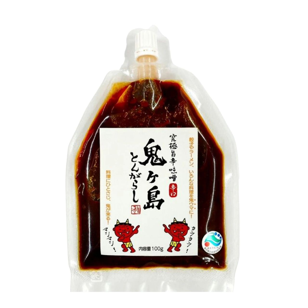 鬼ヶ島とんがらし 辛口 100g 6個 調味料 トウガラシ とうがらし味噌 唐辛子 味噌 きゅうり 辛みそ