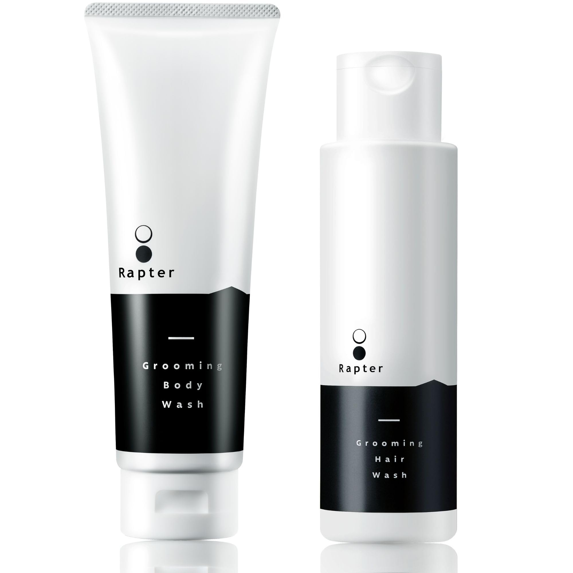 ラプター ボディソープ ＆ シャンプー セット メンズ 男性 加齢 臭い 頭皮臭 旅行 旅行用 携帯 トラベル スカルプ リンスイン シャンプー フケ かゆみ 濃密泡 低刺激 保湿 乾燥肌敏感肌