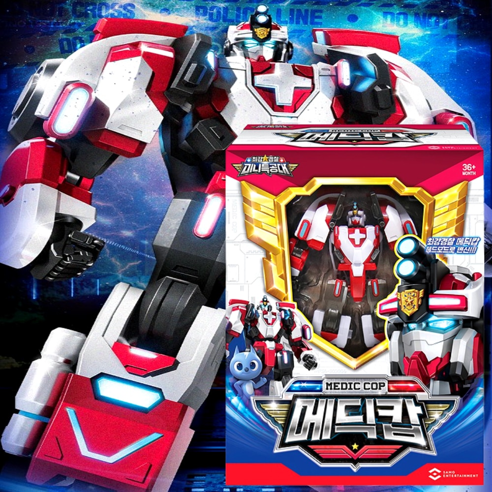 [NEW]ミニ特攻隊メディックカップ/ロボット/変身ロボット/アクションフィギュア/誕生日プレゼント/男性/アニメーション/韓国